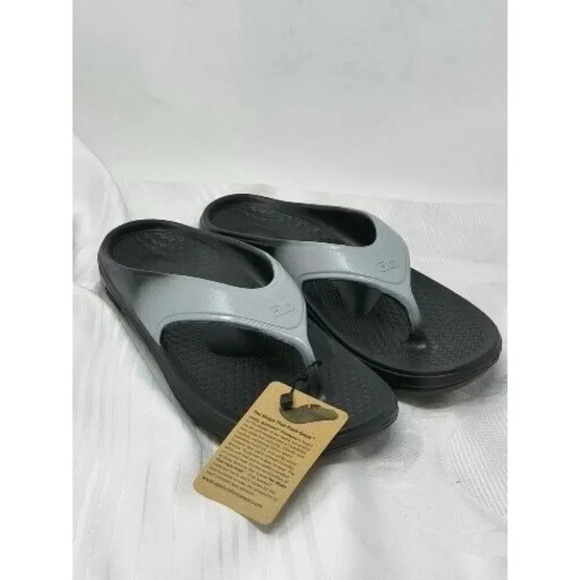 Spenco Fusion 2 Fade Men's Recovery Sandal Grey - Picture 2 of 8